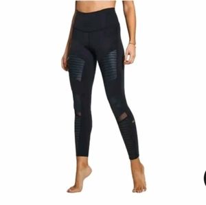 Alo Yoga High-Waist Moto Legging in Black Sz S